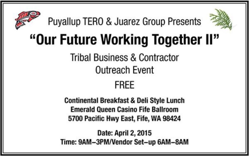 Tribal Business & Contractor Outreach Event